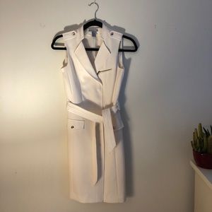 Cream H&M Crossbody Dress